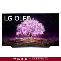 LG 乐金 【LG OLED65C1PCB】LG 65英寸 OLED平面电视OLED65C1PCB（黑色）
