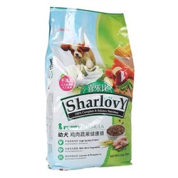 SharlovY 喜乐比 鸡肉蔬果配方 幼母犬健康粮15kg