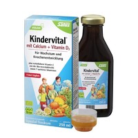 Salus Kindervital 钙+维生素D3 儿童有机果蔬营养 液 250ml
