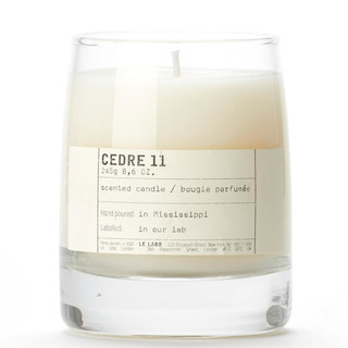 LE LABO Le Labo 香水实验室 Cedre 11雪松玻璃杯版香氛蜡烛 245g（下单一次性获4份le labo洗护试用）