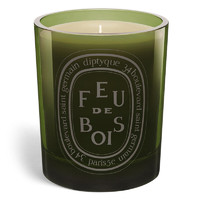 DIPTYQUE 彩色香氛蜡烛#Feu de Bois 炭木 木质香调 300g（用码72折）