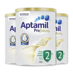 Aptamil Profutura 爱他美 铂金版奶粉2段 900g *3罐