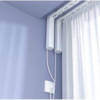 蒲公英 电动窗帘轨道 P1电机+2.2m直轨+遥控器