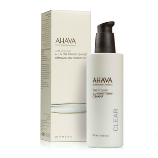 银联专享： AHAVA 深层清洁保湿 多效洁面乳 250ml