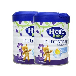 Hero Baby 2罐装 荷兰  婴幼儿奶粉白金版 原装进口hero baby 3段 700g/罐