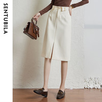 Sentubila 尚都比拉 女士气质半身裙 JD113Q36985