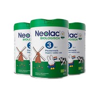 新人注册送5欧无门槛券【包邮包税】Neolac悠蓝有机奶粉 3段成长奶粉（800克）1-3岁 3罐装