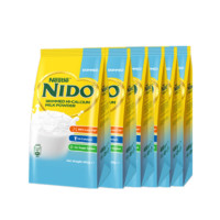Nestle 雀巢 荷兰进口 Nido脱脂 高钙乳粉 成人奶粉400g （6件装） 