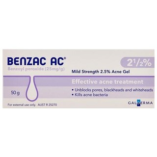 银联返现购：Benzac 温和控油去痘2.5%凝胶 50g