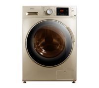 Midea 美的 简尚系列 MD100V332DG5 洗烘一体机 变频 10KG 金色