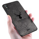 易波 iPhone7-11 Pro Max 布纹手机壳+钢化膜