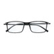 目匠 全框超轻时尚TR眼镜架 170 磨砂黑+送1.61防蓝光镜片（0-600度）