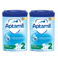 Aptamil 爱他美 婴幼儿配方奶粉2段(6个月以上) 800g x2