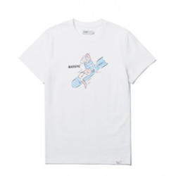 MADGIRL MISSILE RIDE WASHED 短袖T恤