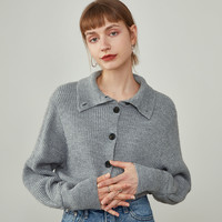 FANSILANEN 范思蓝恩 Z214233 女士针织衫