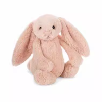 jELLYCAT 邦尼兔 粉色白色毛绒玩偶可爱公仔新年礼物