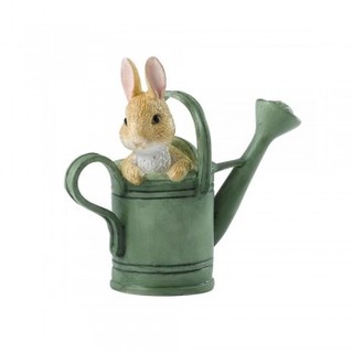 Beatrix Potter 波特小姐 待在花洒里的彼得兔迷你雕像