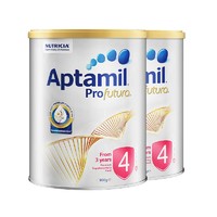 Aptamil澳洲爱他美白金版4段奶粉 900g 2罐装