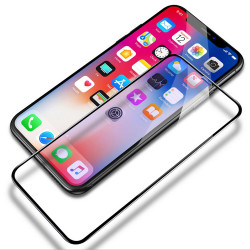 曲面9D膜买一送一!苹果X手机膜超薄高清iPhone XS MAX手机钢化膜全屏全包边XR保护膜