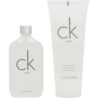 凑单品、银联专享：Calvin Klein 卡尔文·克莱 中性淡香水 CK ONE 50ml+沐浴露 100ml