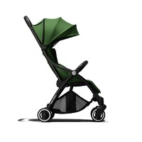hamilton汉密尔顿 婴儿车轻便伞车可坐躺推车折叠便携式宝宝儿童车 旗舰版X1绿色 5年只需一台车