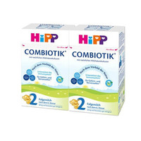 银联返现购：HIPP 喜宝有机益生菌奶粉2段 600gx2