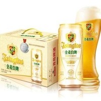 TSINGTAO 青岛啤酒  全麦白啤  500ml*12听  *2件