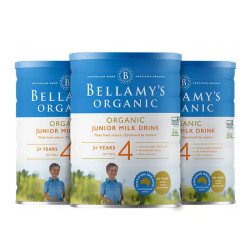 Bellamy's 贝拉米有机婴幼儿奶粉 4段 900g *3罐