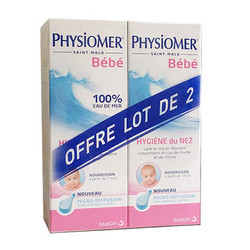  PHYSIOMER 婴儿微扩散鼻腔清洁喷雾 115ml*2支