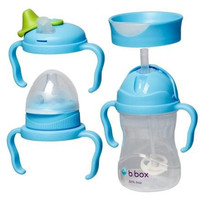 银联爆品日：B.Box 四合一婴幼儿奶瓶水杯增值包（蓝莓色）1套 新版