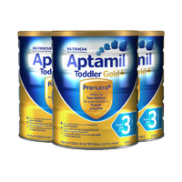 Aptamil 爱他美 金装系列 婴幼儿配方奶粉 3段 900g *3罐