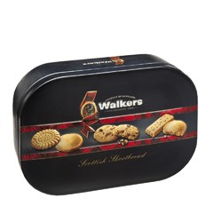Walkers 沃尔克斯奢华黑色纪念罐装饼干 160g