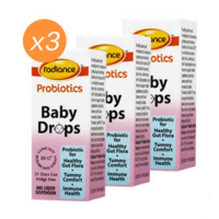 【3件包邮装】Radiance 婴儿益生菌滴剂 8ml 提高宝宝免疫力