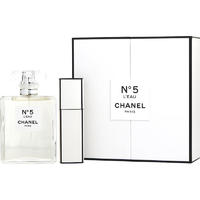 CHANEL 香奈儿 5号之水 女士淡香水套装 EDT 100ml+20ml