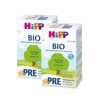 2盒装 HiPP德国喜宝有机Pre段新生儿奶粉 600g