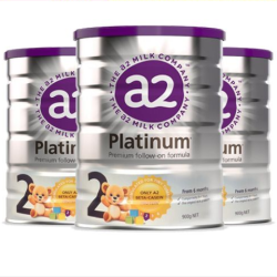 a2 艾尔 Platinum白金版 婴幼儿奶粉 2段 900g *3罐