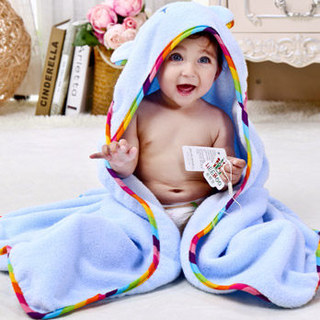 HEEBOO 意婴堡 婴儿竹棉浴巾