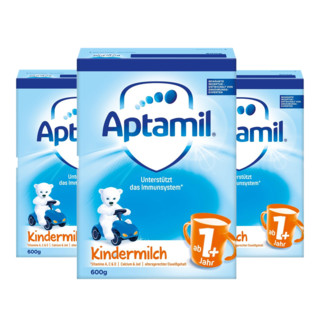 Aptamil 爱他美 儿童成长配方奶粉 1+段 (1岁以上) 600克x3罐
