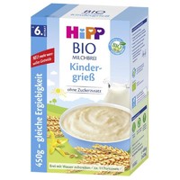 HIPP 喜宝 有机牛奶谷物香草钙铁锌杂粮米粉米糊 450g 6个月以上宝宝