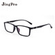  JingPro 镜邦 D114 黑色TR90眼镜框+1.56折射率 防蓝光镜片　