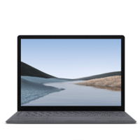 微软 Surface Laptop 3 酷睿 i5/8GB/128GB/13.5英寸/亮铂金（Alcantara 键盘）