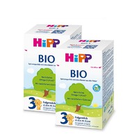 2盒装 HiPP德国喜宝有机3段奶粉 600g 10个月以上 10-12个月
