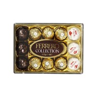 FERRERO ROCHER 费列罗 巧克力礼盒 3口味 15粒 172g