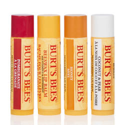 Burt's Bees 小蜜蜂 润唇膏四支套装 4.25g*4(蜂蜡+红石榴+蜂蜜+椰子香梨)