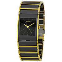 Rado Integral Gold PVD Coated and Ceramic Mens Watch R20787162
