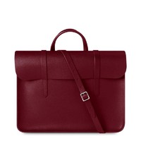 银联返现购:Cambridge Satchel 剑桥包 Music Case 音乐包 15英 十字纹 大黄红