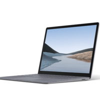 微软 Surface Laptop 3 酷睿 i5/8GB/128GB/13.5英寸/亮铂金（Alcantara 键盘）