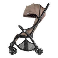 hamilton汉密尔顿 婴儿推车可坐可躺轻便一键折叠伞车避震加宽可登机儿童宝宝婴儿车 X1-plus基洛棕