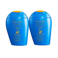银联返现购：Shiseido 资生堂 新艳阳夏臻效水动力防护乳 SPF50+ 150ml*2