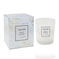 VOLUSPA 经典香氛蜡烛 - 牛奶玫瑰 容量： 184g/6.5oz